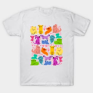 Colorful dogs T-Shirt